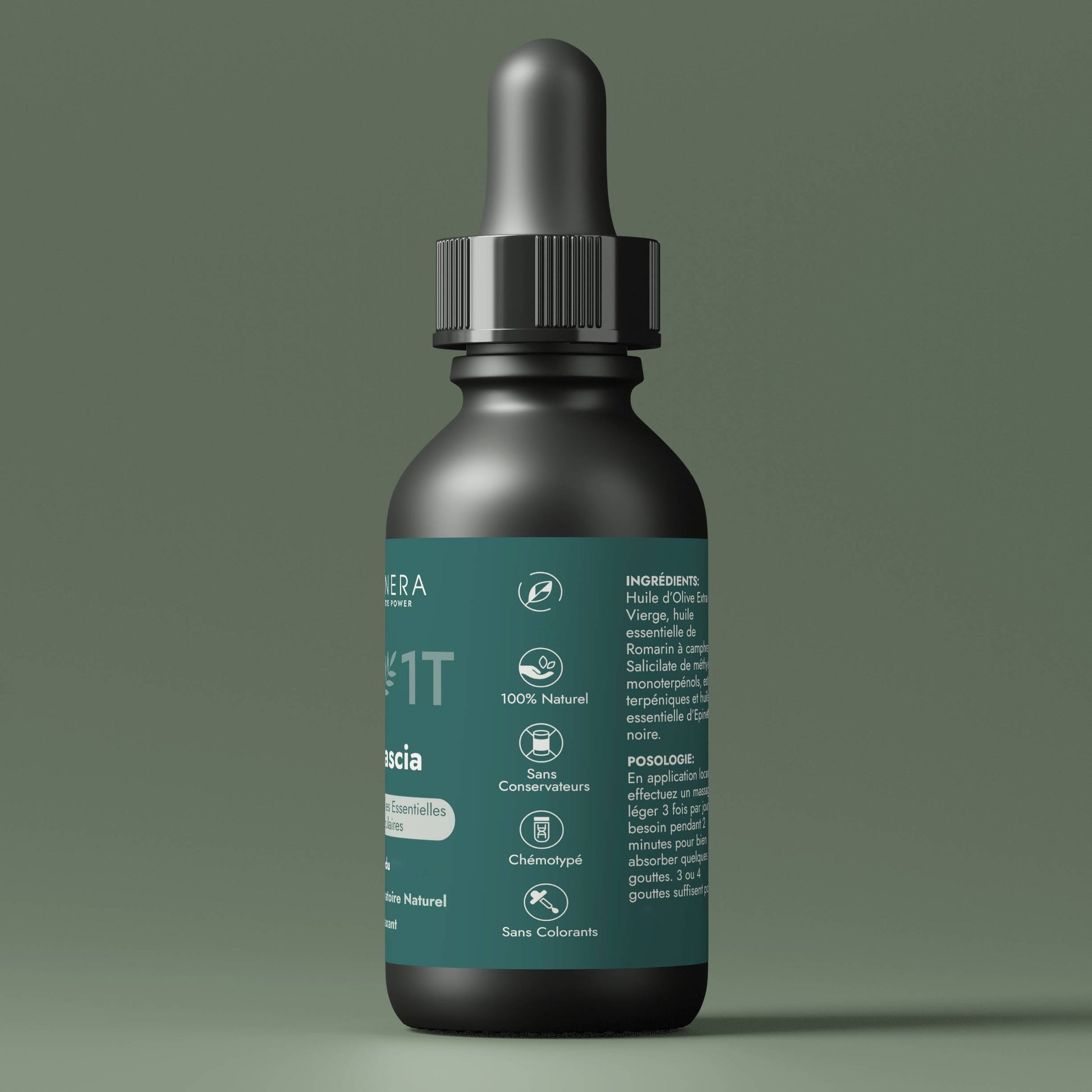 synergie bas dos flacon huiles essentielles